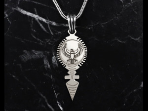 HORUS FALCON BIRD EGYPTIAN PENDANT 3D Принт Модель