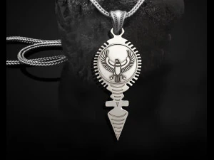HORUS FALCON BIRD EGYPTIAN PENDANT 3D Print Model
