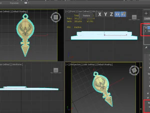 HORUS FALCON BIRD EGYPTIAN PENDANT 3D Print Model