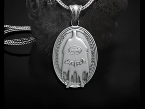 PINGENTE DO BATMAN Modelo de Impressão 3D