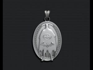 BATMAN PENDANT Modello di stampa 3D