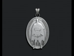 BATMAN PENDANT 3D Print Model