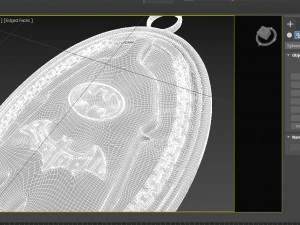 BATMAN PENDANT 3D Print Model