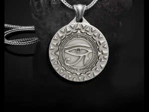 눈 호루스 펜던트 고대 이집트 3D 프린트 모델