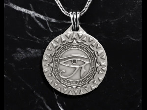 EYE HORUS PENDANT ANCIENT EGYPT Modelo de impresión 3D