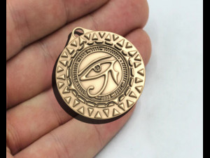 EYE HORUS PENDANT ANCIENT EGYPT Modelo de impresión 3D