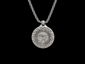 EYE HORUS PENDANT ANCIENT EGYPT Modelo de impresión 3D
