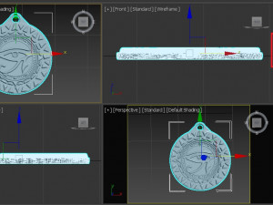 EYE HORUS PENDANT ANCIENT EGYPT Modelo de impresión 3D