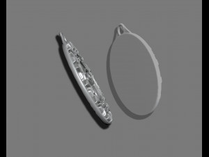 EYE HORUS PENDANT ANCIENT EGYPT Modelo de impresión 3D