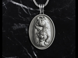 TIGER PENDANT Modèles 3D en vedette
