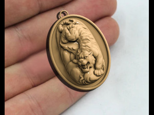 TIGER PENDANT Modèles 3D en vedette
