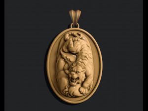 TIGER PENDANT Modèles 3D en vedette