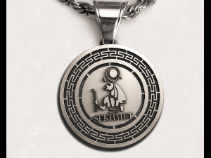 SEKHMET KING Ancient Pendant 3D Принт Модель