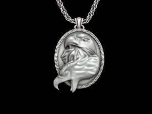 Eagle Pendant 3D Принт Модель