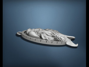 Eagle Pendant 3D Принт Модель