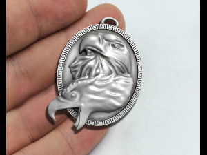 Eagle Pendant 3D Принт Модель