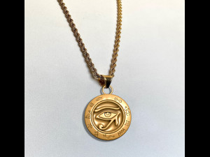 Ancient Egypt Pharaonic Eye Horus pendant Modello di stampa 3D