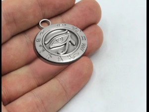 Ancient Egypt Pharaonic Eye Horus pendant Modello di stampa 3D