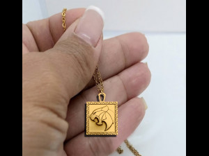 Tiger Pendant 3D Принт Модель