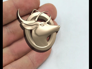 Dear Pendant Modelo de Impressão 3D