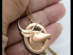 Dear Pendant Modelo de Impressão 3D