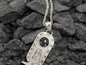 CARTOUCH EYE HORUS PENDANT 3D Print Model