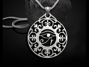 EYE HORUS PENDANT E110 3D प्रिंट मॉडल