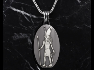 Anubis king Pendant Egypt Pharaonic Art 3D Print Model