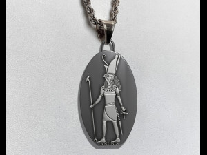 Anubis king Pendant Egypt Pharaonic Art 3D Print Model