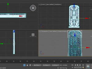 Kartuş Kolye Kolye Firavun Yazıtları Mısır 3D Baskı Modeli