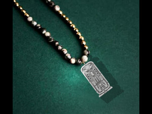 Kartuş Kolye Kolye Firavun Yazıtları Mısır 3D Baskı Modeli