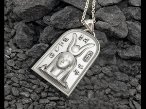 ISIS EGYPTIAN QUEEN ANCIENT PENDANT 3Dプリントモデル
