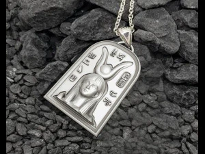 ANH&Auml;NGER DER &Auml;GYPTISCHEN K&Ouml;NIGIN DES IS 3D Druckmodell