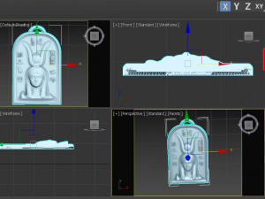 ISIS EGYPTIAN QUEEN ANCIENT PENDANT 3D प्रिंट मॉडल