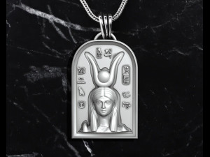 ISIS EGYPTIAN QUEEN ANCIENT PENDANT 3D प्रिंट मॉडल
