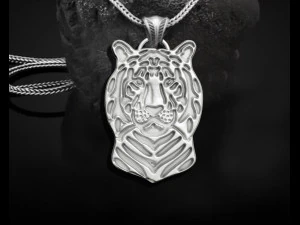 LION PENDANT 3D Print Model