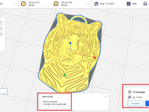 LION PENDANT 3D प्रिंट मॉडल