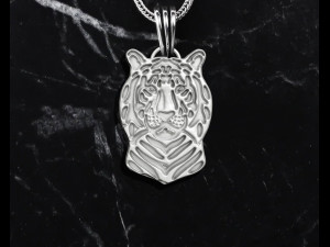 LION PENDANT 3D प्रिंट मॉडल