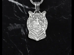 LION PENDANT 3D Print Model