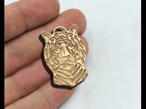 LION PENDANT 3D प्रिंट मॉडल