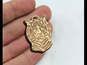LION PENDANT 3D Print Model