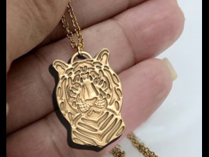 LION PENDANT 3D प्रिंट मॉडल