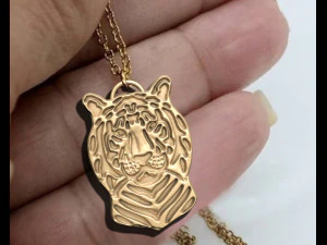 LION PENDANT 3D Print Model