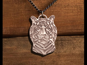 LION PENDANT 3D प्रिंट मॉडल