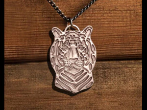 LION PENDANT 3D Print Model