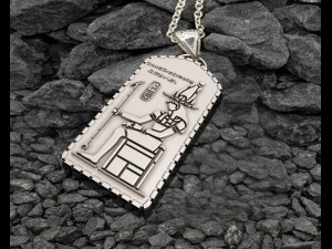 ANCIENT EGYPTIAN KING HORUS PENDANT 3D print model 3D Baskı Modeli