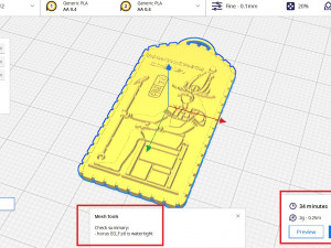 ANCIENT EGYPTIAN KING HORUS PENDANT 3D print model 3D Baskı Modeli