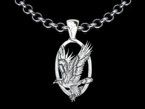 Eagle Pendant Modello di stampa 3D