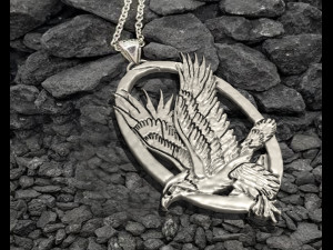 Eagle Pendant Modello di stampa 3D