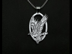 Eagle Pendant Modello di stampa 3D